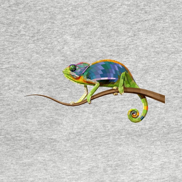 The Chameleon (Colored) by Coster-Graphics